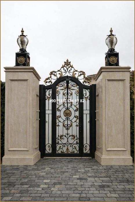 VİLLA KAPILARI-FERFORJE VİLLA KAPILAR-VİLLA GİRİŞ KAPILAR-BAHÇE KAPILARI-FERFORJE KAPILAR dem8518