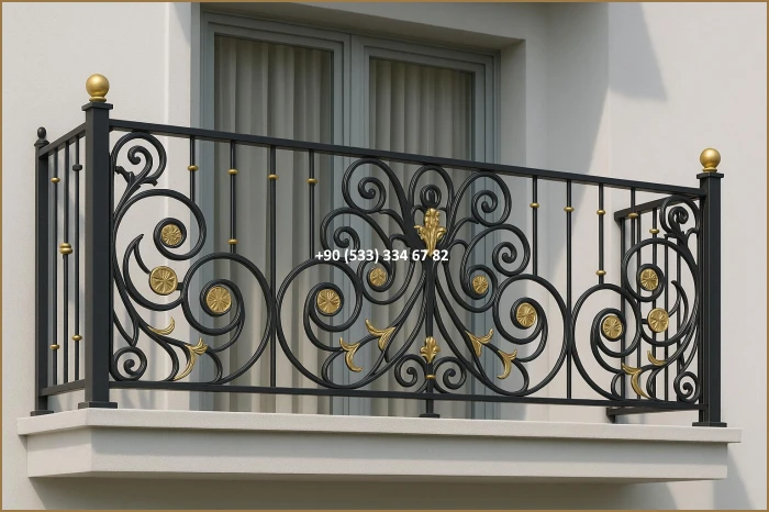 BAHÇE KORKULUKLARI-KORKULUK MODELLERİ-FERFORJE BAHÇE KORKULUĞU dem8333