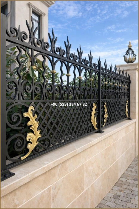 FERFORJE BAHÇE KORKULUK MODELLERİ-DUVAR KORKULUK MODELLERİ dem8485