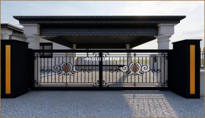 VİLLA KAPILARI-FERFORJE VİLLA KAPILAR-VİLLA GİRİŞ KAPILAR-BAHÇE KAPILARI-FERFORJE KAPILAR dem8601