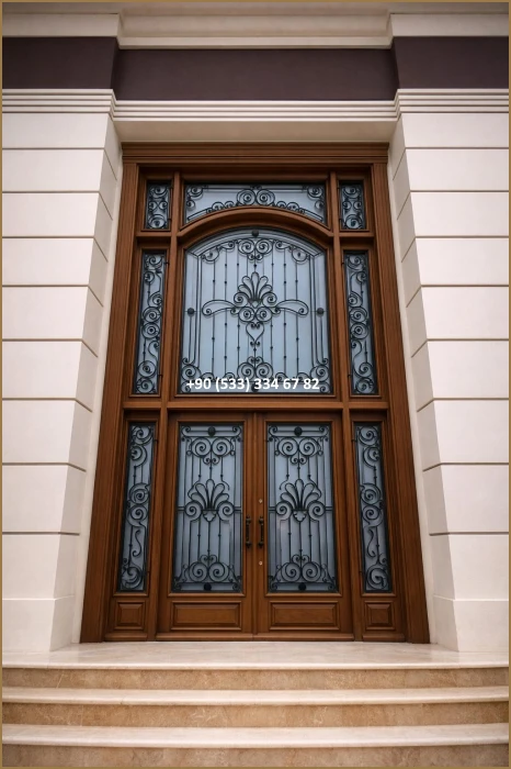 VİLLA KAPILARI-FERFORJE VİLLA KAPILAR-VİLLA GİRİŞ KAPILAR-BAHÇE KAPILARI-FERFORJE KAPILAR dem8534