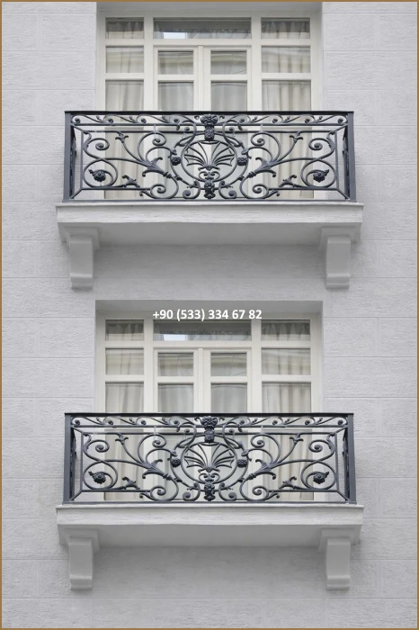 BALKON KORKULUK MODELLERİ-FERFORJE BALKON KORKULUK MODELLERİ-BALKON KORKULUK ÇEŞİTLERİ dem8345