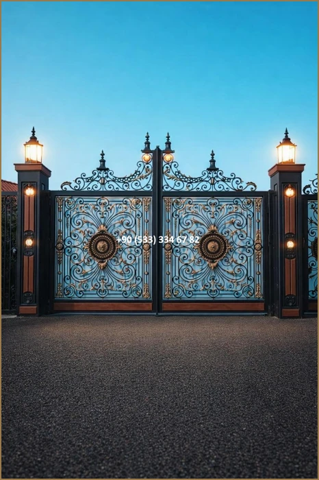 VİLLA KAPILARI-FERFORJE VİLLA KAPILAR-VİLLA GİRİŞ KAPILAR-BAHÇE KAPILARI-FERFORJE KAPILAR dem8577
