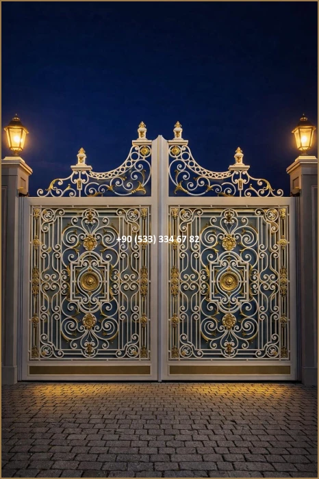 VİLLA KAPILARI-FERFORJE VİLLA KAPILAR-VİLLA GİRİŞ KAPILAR-BAHÇE KAPILARI-FERFORJE KAPILAR dem8437