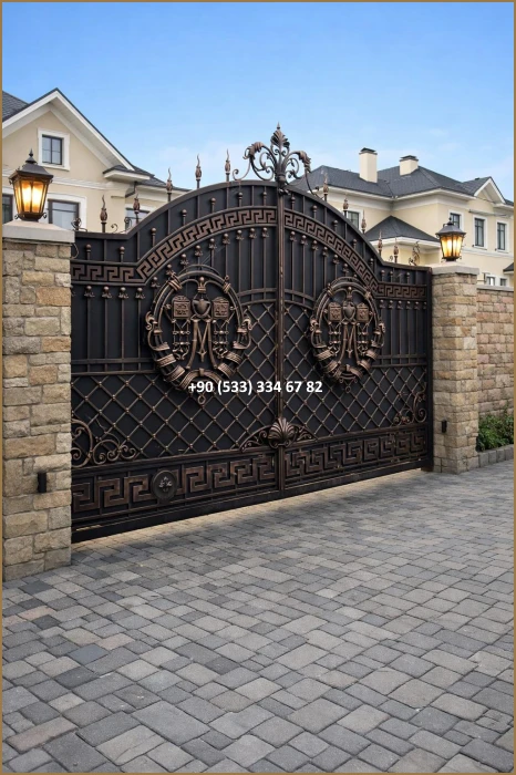 VİLLA KAPILARI-FERFORJE VİLLA KAPILAR-VİLLA GİRİŞ KAPILAR-BAHÇE KAPILARI-FERFORJE KAPILAR dem8438